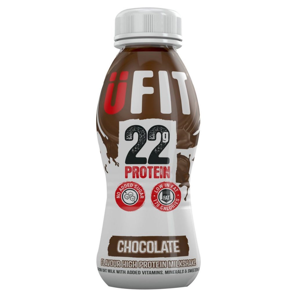 UFIT High 22g Protein ShakeChocolate Flavour 310ml